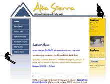 Tablet Screenshot of altasierra.com